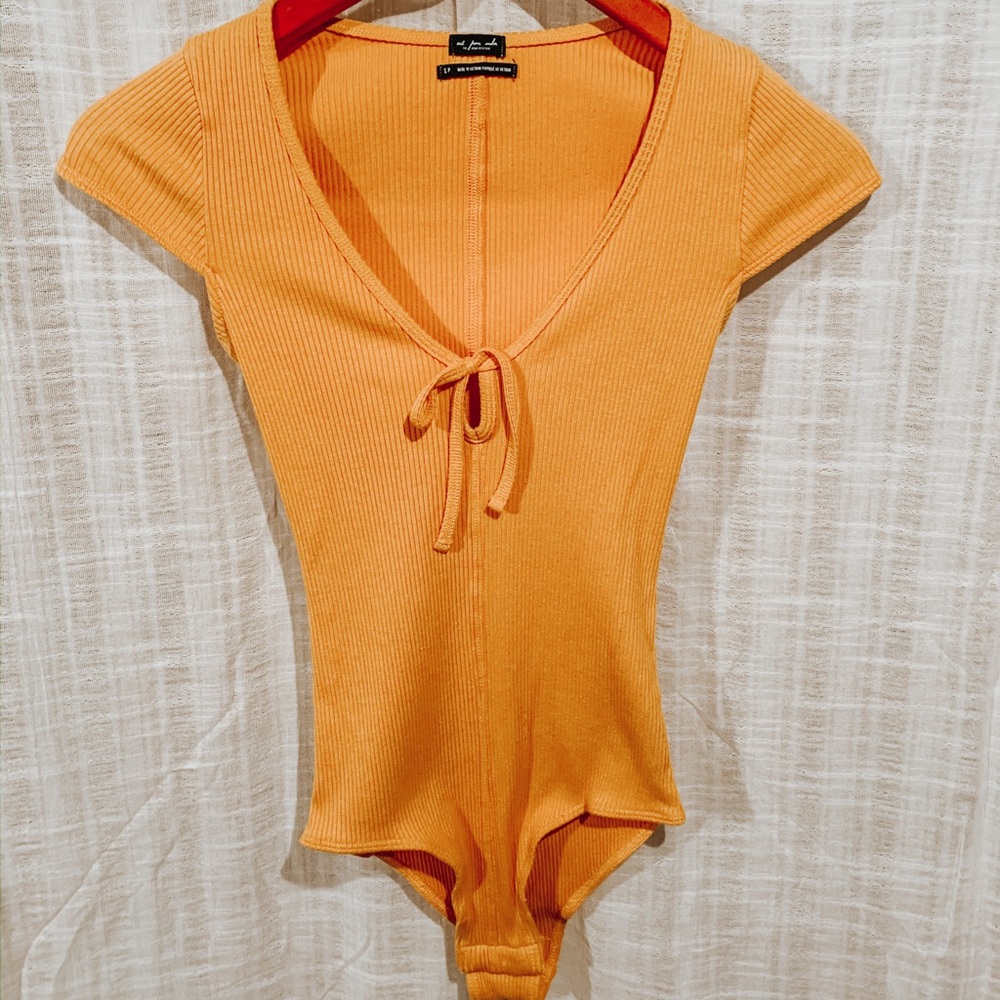 Yellow Bodysuit